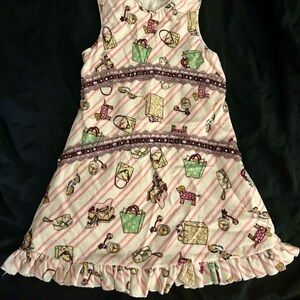 Trish Scully Child Striped Dress